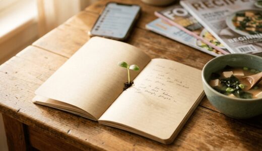 腸活は「1週間メモするだけ」で始められる──情報に迷わない3つの視点